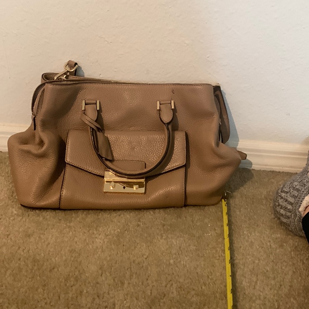 Michael Kors like new without tags taupe purse 10 by 13